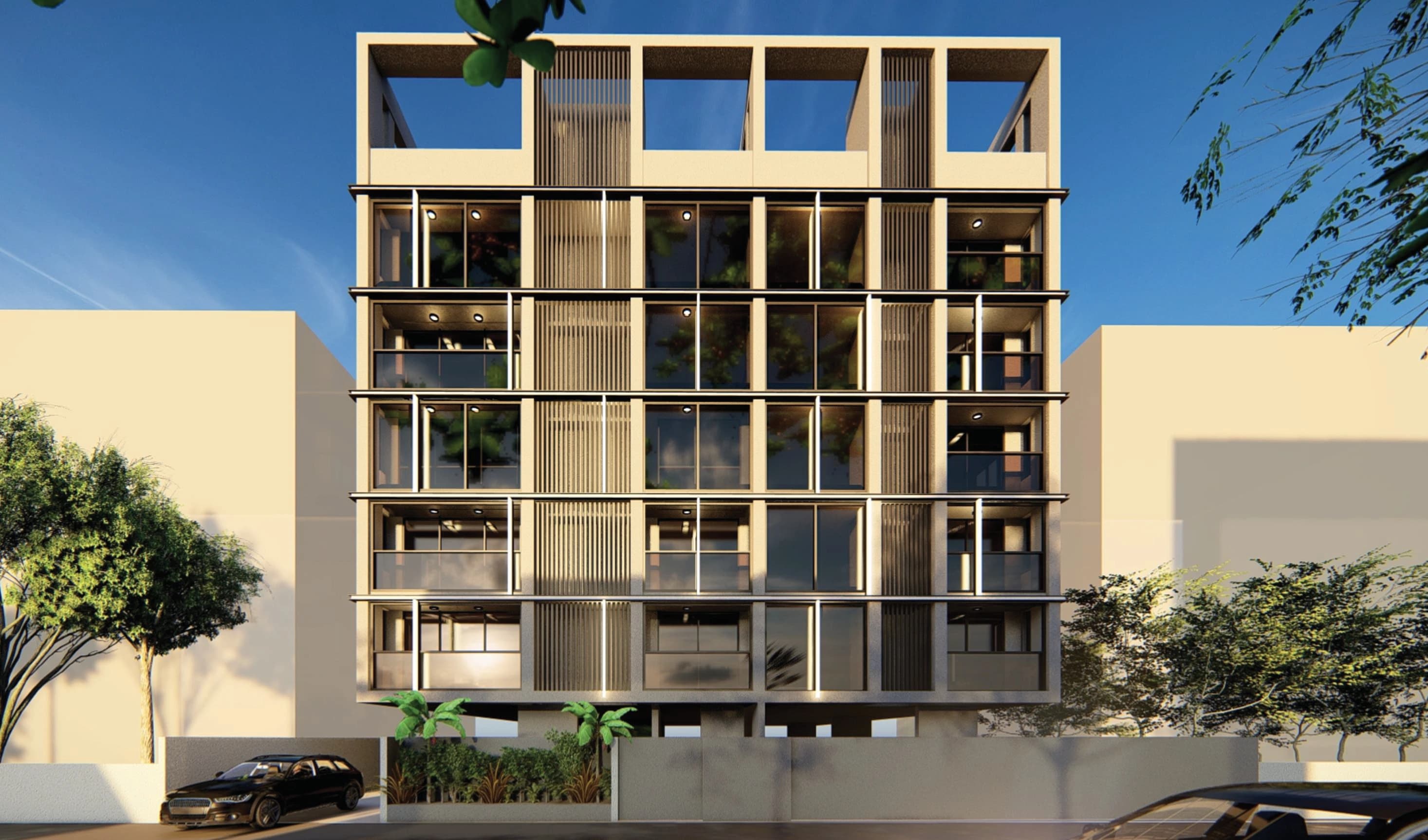 The Opus 1 Exterior Elevation
